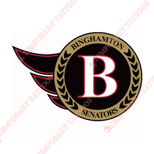 Binghamton Senators Customize Temporary Tattoos Stickers NO.8980